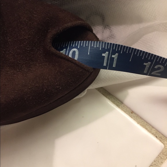 Prada Suede Peep Toe Heels - Picture 8 of 9